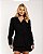 Jaqueta Em Suede Twill Faixa Donna Ritz - Imagem 3