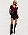 Short Saia Faca Em Suede Twill Donna Ritz - Imagem 5