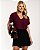 Short Saia Faca Em Suede Twill Donna Ritz - Imagem 4