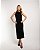 Vestido Midi Malha Com Aviamento Pedra Donna Ritz - Imagem 10