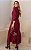 Vestido Chemise Midi Em Crepe com Bolsos e Botões - Imagem 2