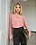 Blusa Crepe Detalhes Drapeado e Pregas Milalai - Imagem 1