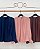 Blusa Crepe Detalhes Drapeado e Pregas Milalai - Imagem 6