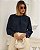 Blusa Crepe Detalhes Drapeado e Pregas Milalai - Imagem 10