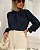 Blusa Crepe Detalhes Drapeado e Pregas Milalai - Imagem 11