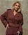Trench Coat Curto Em Lã Batida e Botões - Imagem 1