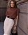 Blusa Em Viscolinho Com Gola Babadinho - Imagem 1