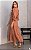 Vestido Midi Em Laise Bordado Com Faixa - Imagem 3