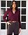 Blusa Manga Longa Com Pregas Ombro Donna Ritz - Imagem 1