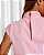 Blusa Gola Alta Franzida Doce Flor - Imagem 7