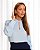 Blusa Com Gola e Manga Bufante Doce Flor - Imagem 10