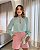 Blusa Com Gola e Manga Bufante Doce Flor - Imagem 1