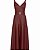 Vestido Midi Couro Sintético Fenda Frontal E Cinto Faixa - Imagem 4