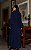 Vestido Midi Em Crepe Com Decote em V - Imagem 3