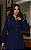 Vestido Midi Em Crepe Com Decote em V - Imagem 2