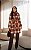 Trench Coat Alongado Em Tweed com Cinto Faixa - Imagem 2