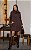 Trench Coat Alongado Em Alfaiataria Com Decote V e Lapela - Imagem 1