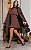 Vestido Curto Em Crepe com Manga Longa - Imagem 2