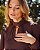 Blusa Crepe Transpassada Pregas Donna Ritz - Imagem 11