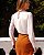 Blusa Crepe Transpassada Pregas Donna Ritz - Imagem 8