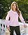 Camisa Tricoline Gola Assimétrica Donna Ritz - Imagem 7