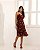 Vestido Midi Floral Com Alça Doce Flor - Imagem 8