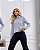 Camisa Cropped Bordada E Com Renda Barra - Imagem 2