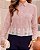 Camisa Cropped Bordada E Com Renda Barra - Imagem 2
