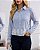 Camisa Cropped Bordada E Com Renda Barra - Imagem 3