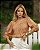 Blusa Em Viscolinho Manga 7/8 Com Renda - Imagem 1