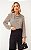 Blusa Lenço Chiffon Listrada Donna Ritz - Imagem 1