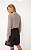 Blusa Lenço Chiffon Listrada Donna Ritz - Imagem 4