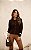 Tricot Casaco Morcego Canelado - Imagem 1