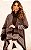 Casaco Tricot Bicolor Tweed - Imagem 1