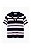 Blusa Tricot Polo Listrada Manga Curta - Imagem 3