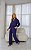 Conjunto Crepe Blusa Manga Longa Decote V - Imagem 1