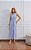 Vestido Chemise Viscose Cavado Com Faixa Listrado - Imagem 5