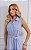 Vestido Chemise Viscose Cavado Com Faixa Listrado - Imagem 3