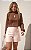 Blusa Crepe Gola Alta Donna Ritz - Imagem 10