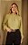 Blusa Crepe Gola Alta Donna Ritz - Imagem 1