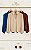 Blusa Manga Longa Decote Gola Camisa Doce Flor - Imagem 9