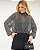 Blusa Em Chiffon Yoryu Estampado Balone Donna Ritz - Imagem 12