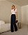 Blusa Crepe Com Pregas Gola Milalai - Imagem 7