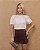 Blusa Crepe Com Pregas Gola Milalai - Imagem 10