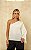 Blusa Um Ombro Doce Flor - Imagem 6
