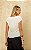 Blusa Canoa Drapeado Lateral Doce Flor - Imagem 3