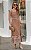 Vestido Midi Linho Com Bordado - Imagem 1