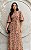 Vestido Em Viscose Bordado Manga Sino - Imagem 4