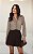 Camisa Chiffon Listras Donna Ritz - Imagem 1
