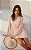 Vestido Curto Chiffon Listras Donna Ritz - Imagem 5
